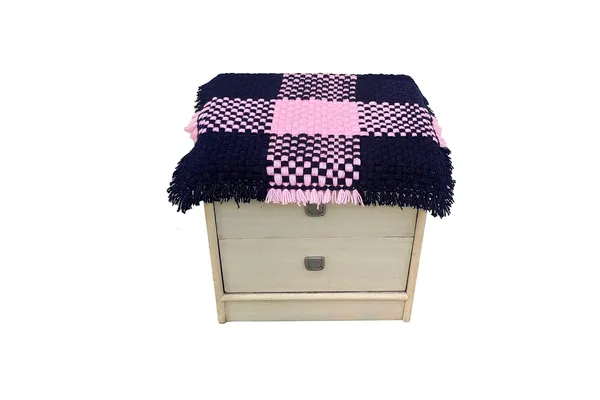 Peach_Soft_Wool_Handmade_2_Seater_Table_Cover