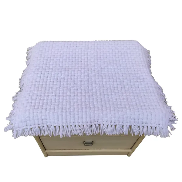 White_Soft_Wool_Handmade_2_Seater_Table_Cover