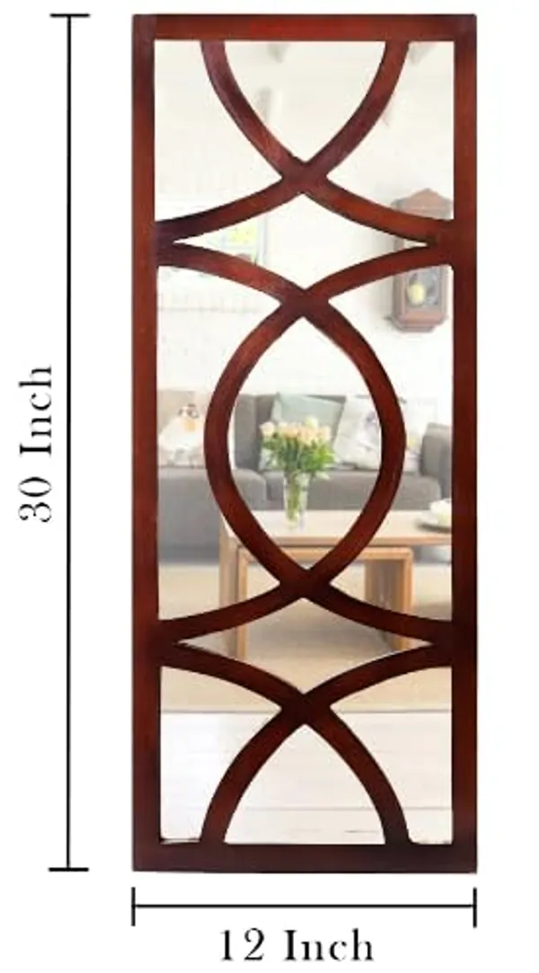 Pack_Of_3_Brown_Hand_Crafted_Modern_Rectangular_Wall_Panel_Mirror_(30_X_12_Inch)