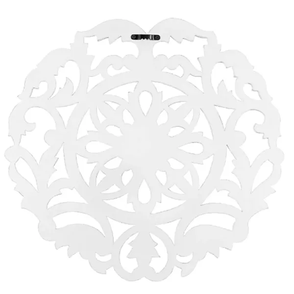 White_Decorative_&_Hand_Crafted_Finished_Wooden_Wall_Decor_Panel_(16_X_16_Inch)