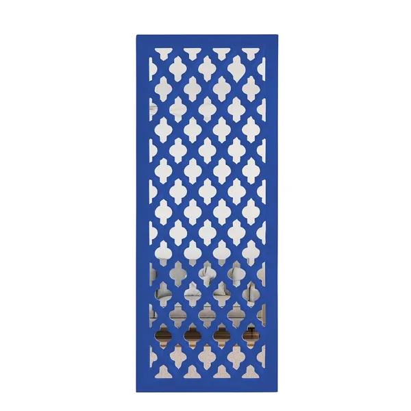 Pack_Of_1_Blue_Wall_Mirror_Decor_Panel_Wooden_Hanging_Jharokha_Rectangular_Wall_Decor_Frame_(30_X_12_Inch)