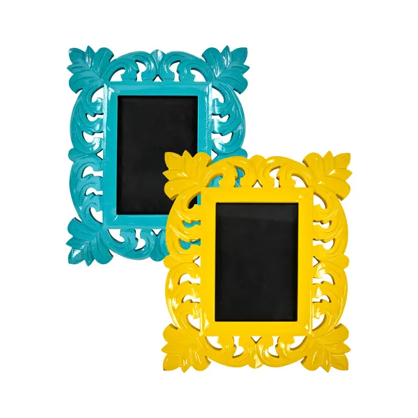 Skyblue_House_Photo_Frames_Decoralicious_Flower_Photo_Frame_(12_X_8_Inch)