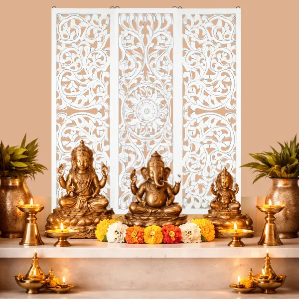 White_Handmade_Wooden_Wall_Panel_Square_Shape_(36_X_36_Inch)