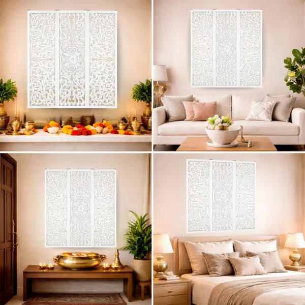 White_Handmade_Wooden_Wall_Panel_Square_Shape_(36_X_36_Inch)