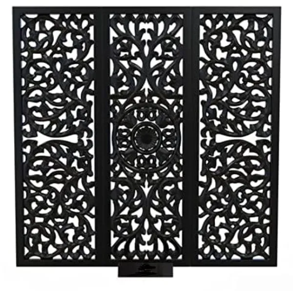 Black_Handmade_Wooden_Wall_Panel_Square_Shape_(36_X_36_Inch)