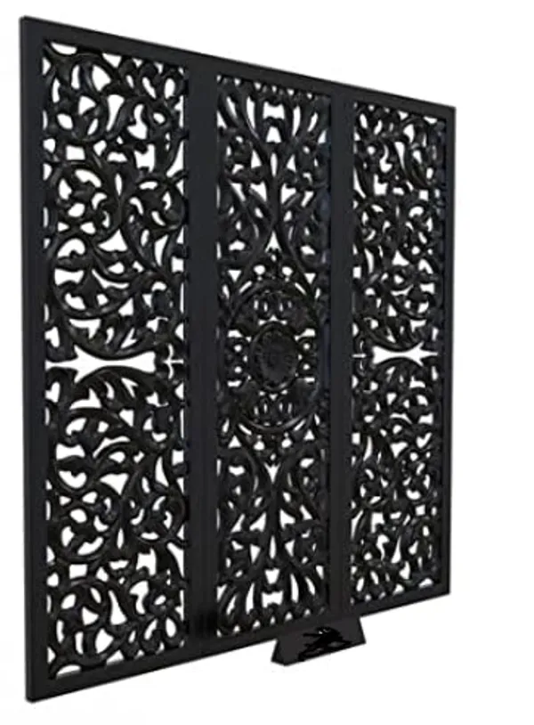 Black_Handmade_Wooden_Wall_Panel_Square_Shape_(36_X_36_Inch)