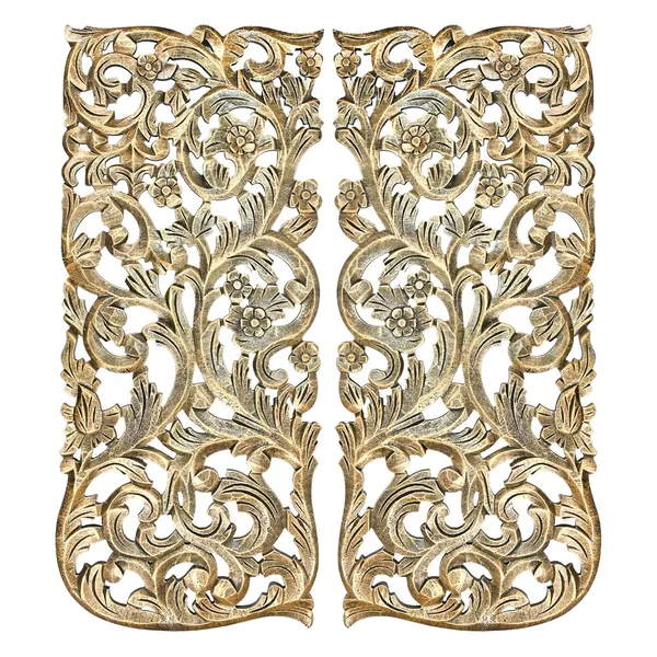 Pack_Of_2_Black_Golden_Curve_Wooden_Designer_Wall_Hanging_Plaques_(12_X_27_Inch)