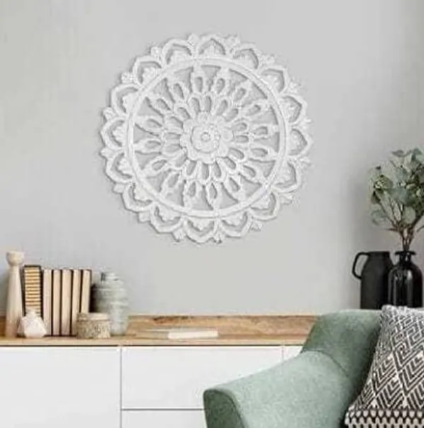 White_Gorgeous_Wall_Decor_&_Hangings_(24_X_24_Inch)