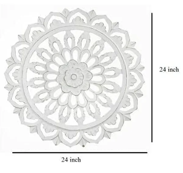 White_Gorgeous_Wall_Decor_&_Hangings_(24_X_24_Inch)
