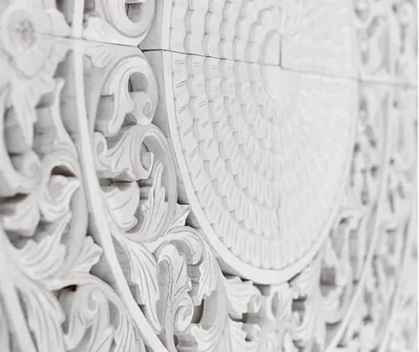 Pack_Of_4_White_Decorative_And_Hand_Crafted_Distressed_Wooden_Wall_Plaque_(24_X_24_Inch)
