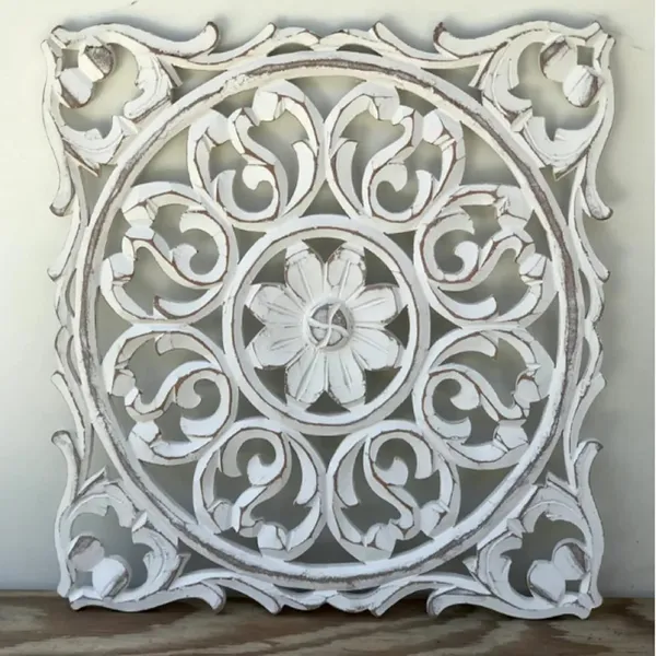 White_Graceful_Wall_Decor_&_Hangings_(24_X_24_Inch)
