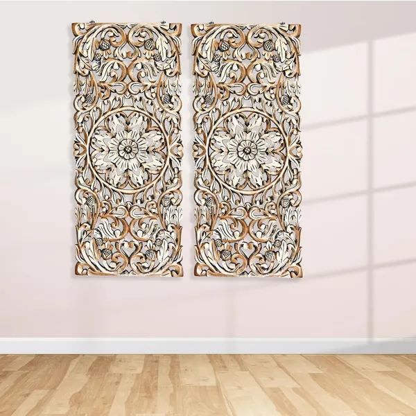 Pack_Of_2_Black_Golden_Wall_Decoration_Panel_Hanging_|_Wood_Carving_Wall_Decoration_Panel_(16_X_36_Inch)