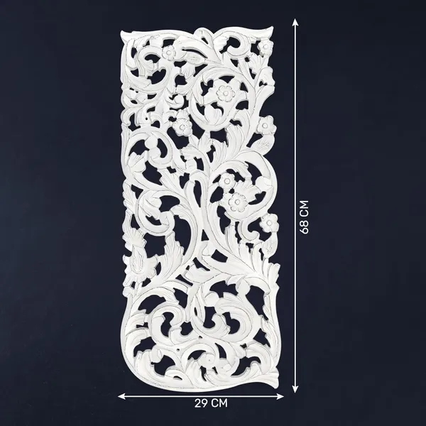 Wall_Decoration_Panel_Hanging,_Wood_Carving_Wall_Decoration_Panel_for_Living_Room,_Bedroom,_Hallway,_Office_(12"_InchX27_Inch,_Off_White)_(White_2,_2)
