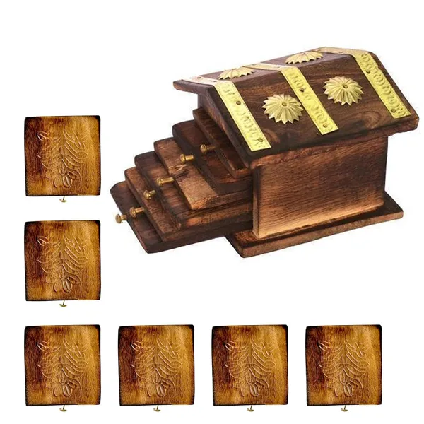 Pack_Of_6_Brown_House_Wooden_Chair_Design_Coaster_Miniature_Rocking_Chair_Shape