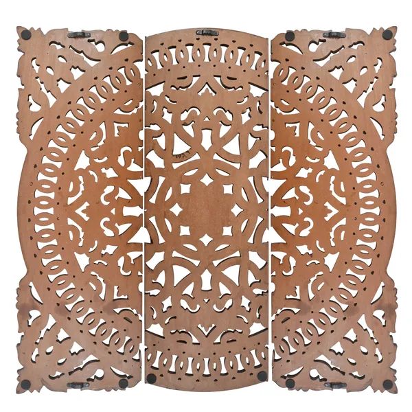 Pack_Of_3_Brown_Hand_Crafted_Wooden_Square_Wall_Mount_Panel_(30_X_30_Inch)