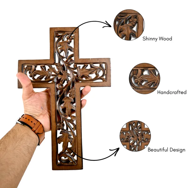 Brown_Wall_Hanging_Wooden_Cross_Handmade_Design_(12_Inch)