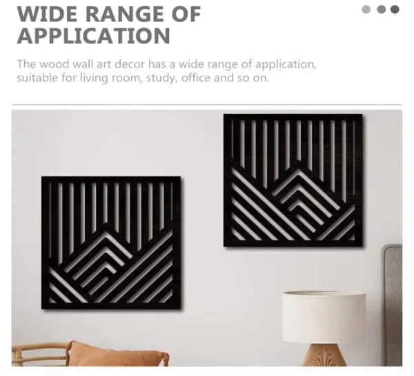 Pack_Of_2_Black_Wooden_Wall_Hanging_Squre_Panel_(12_X_12_Inch)