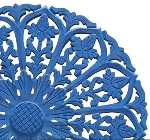 Pack_Of_3_Blue_Hand_Crafted_Wooden_Round_Wall_Panel_(24_X_24_Inch)