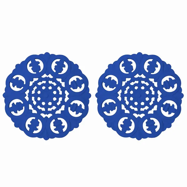 Pack_Of_2_Blue_Wood_Carving_Wall_Decoration_Panel_(30_X_30_Cm)