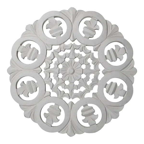Pack_Of_1_White_Wood_Carving_Wall_Decoration_Panel_(30_X_30_Cm)