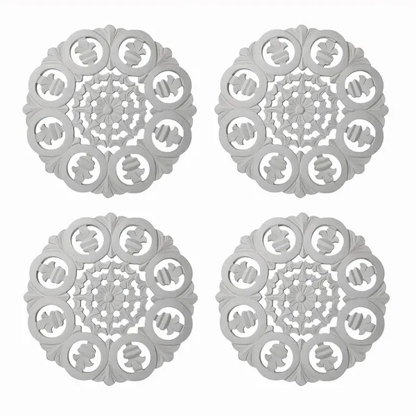 Pack_Of_4_White_Wood_Carving_Wall_Decoration_Panel_(30_X_30_Cm)