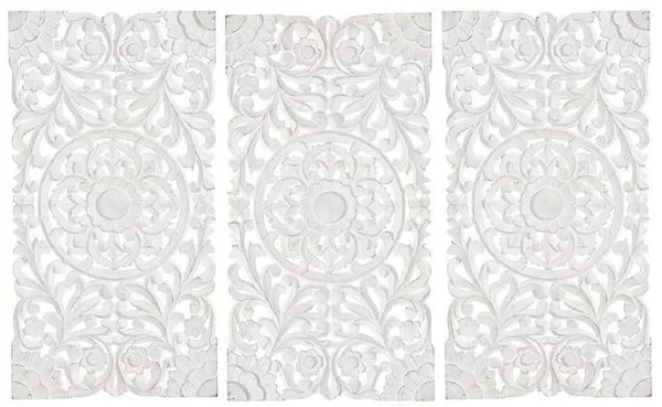 Pack_Of_1_White_Wall_Decoration_Panel_Wood_Carving_Panel_(30_X_60_Cm)
