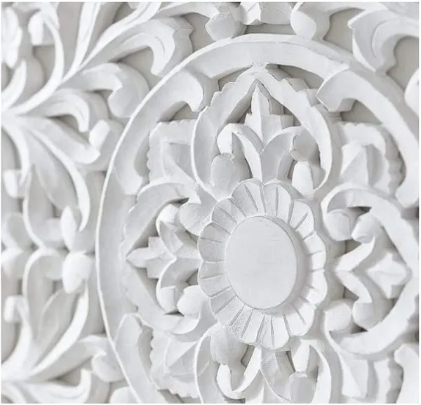 Pack_Of_1_White_Wall_Decoration_Panel_Wood_Carving_Panel_(30_X_60_Cm)