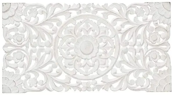 Pack_Of_1_White_Wall_Decoration_Panel_Wood_Carving_Panel_(30_X_60_Cm)
