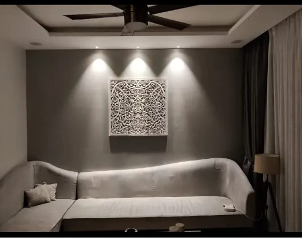 White_Decorative_&_Hand_Crafted_Finished_Wooden_Wall_Panels_(36_X_36_Inch)