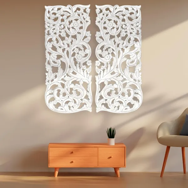 Wall_Decoration_Panel_Hanging,_Wood_Carving_Wall_Decoration_Panel_for_Living_Room,_Bedroom,_Hallway,_Office_Wood_Wall_Art_Panels_Set_of_Multiple_Designs_(White_1,_2)