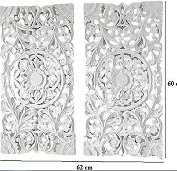 Pack_Of_2_White_Wall_Decoration_Panel_(12_X_24_Inch)