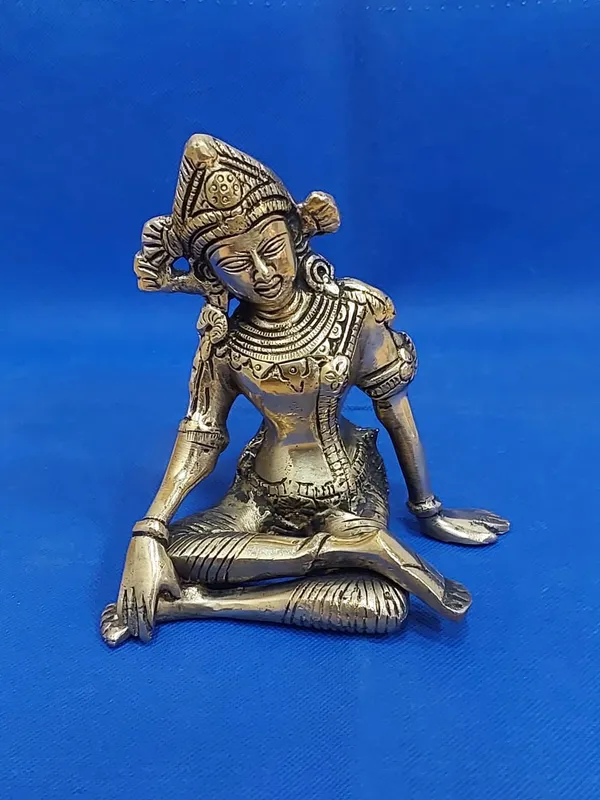 281_-_BRASS_INDRADEV_STATUE_(_5_INCH_)