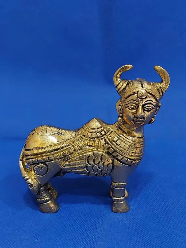 282A_-_BRASS_KAMDHENU_COW_STATUE_(_SMALL_)_(_4_INCH_)