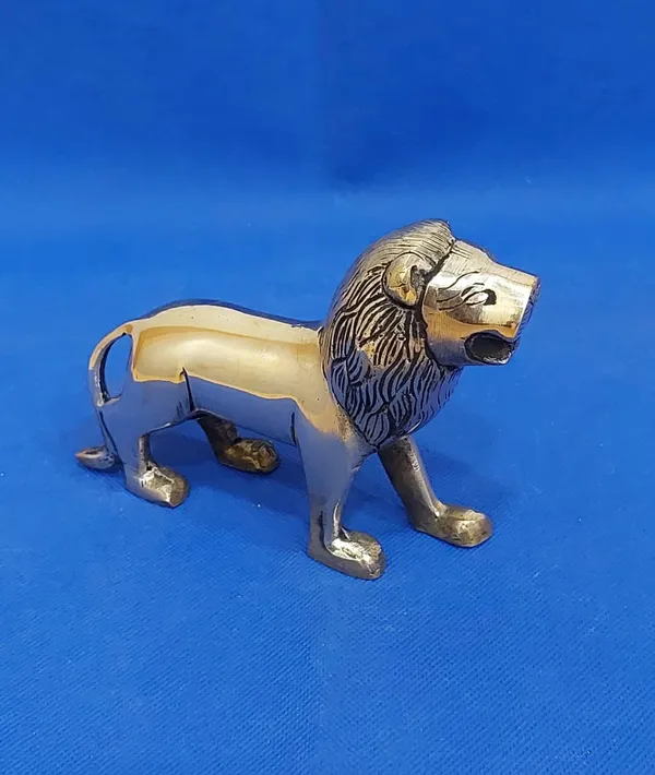 285_-_BRASS_LION_STATUE_