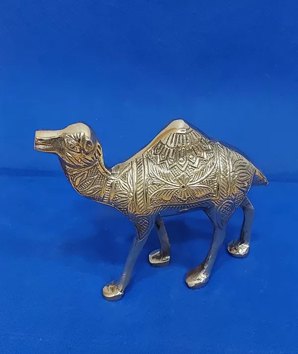 287_-_BRASS_CAMEL_STATUE_