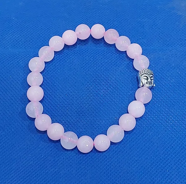 Pink_Rose_Quartaz_Bracelet_For_Give_Lasting_Positive_Results_Decorative_Showpiece_-_1_Cm