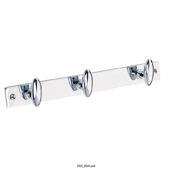 3_Wall_Hooks_for_Hanging_Cloth_in_White_Metal_Round