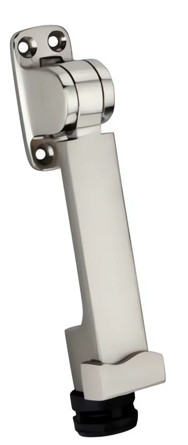 Silver_Satin_Finish_Wave_Doorstopper__For_Door