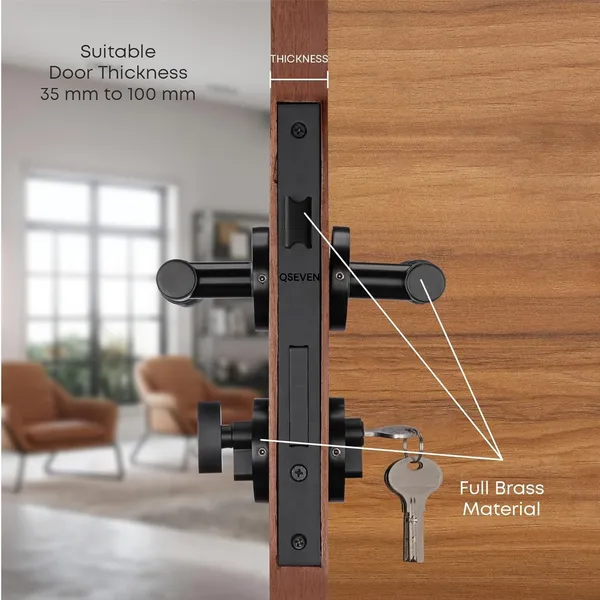 Black_Finish_Brass_Mortise_lock_for_doors