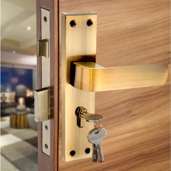 Gold_Antique_Finish_Lock_with_Key_and_Knob_80