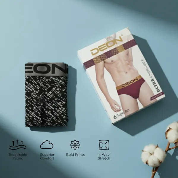 Cotton_Elastane_Printed_Brief_|_Ultra_Series_-_Super_Stretchable,_Metallic_Waistband_|_Dazzling_Black