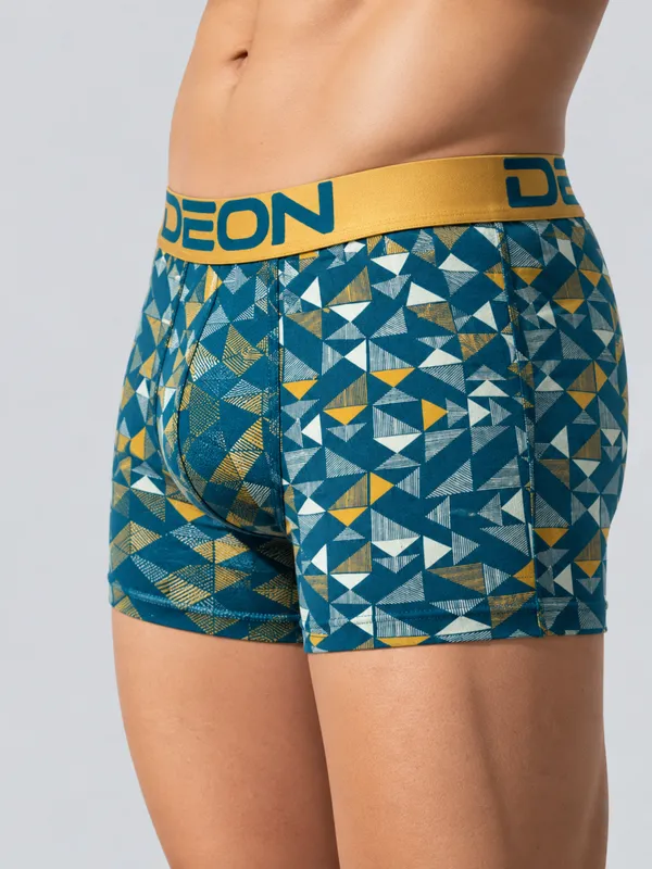 Cotton_Elastane_Printed_Trunk_|_Ultra_Series_-_Super_Stretchable,_Metallic_Waistband_|_Teal_Triangle