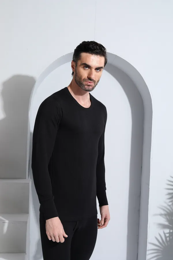 Deon_Men's_Round_Neck_Black_Thermal_Upper__Pack_of_2_|_Soft_&_Warm_Winter_Innerwear
