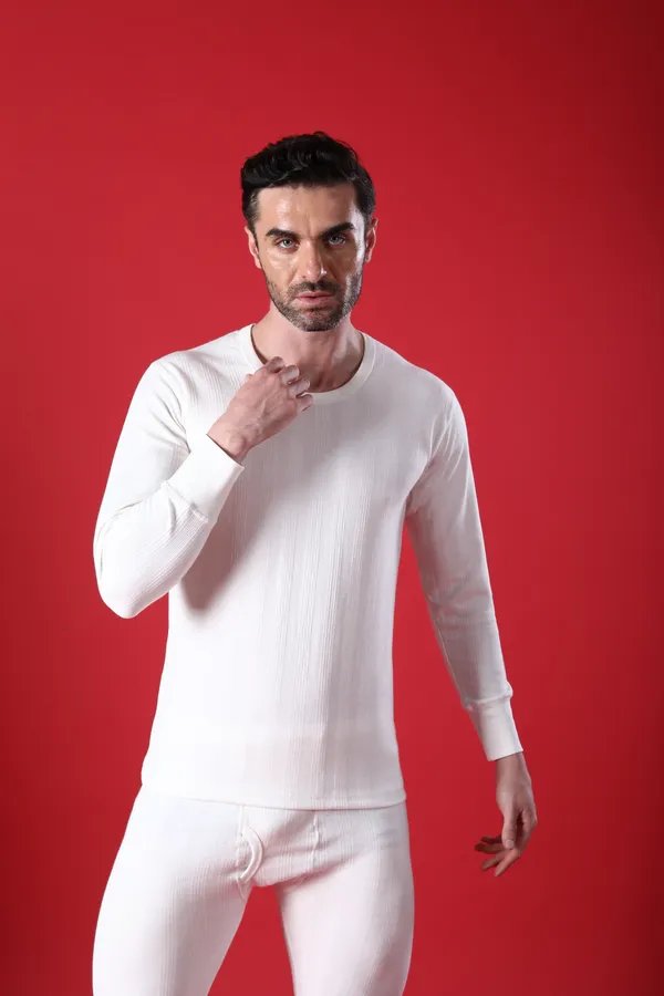 Deon_Men's_Round_Neck_White_Thermal_Set_(Pack_of_2)