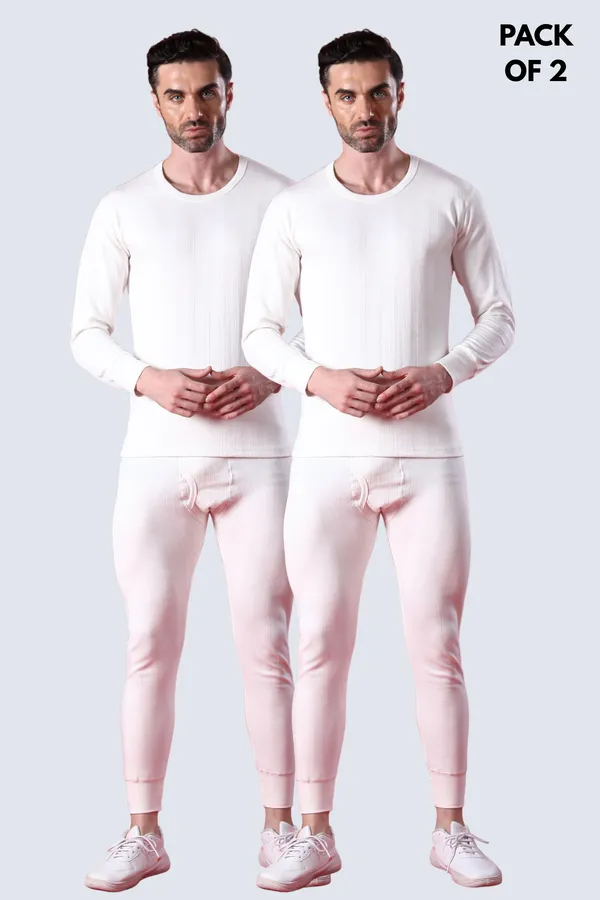 Deon_Men's_Round_Neck_White_Thermal_Set_(Pack_of_2)