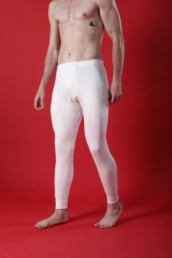 Deon_Men's_V-Neck_White_Thermal_Set_(Pack_of_2)