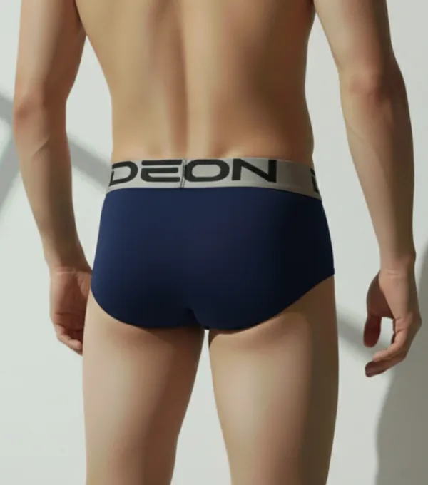 Cotton_Elastane_Plain_Brief_|_Ultra_Series_-_Super_Stretchable,_Metallic_Waistband_|_True_Navy