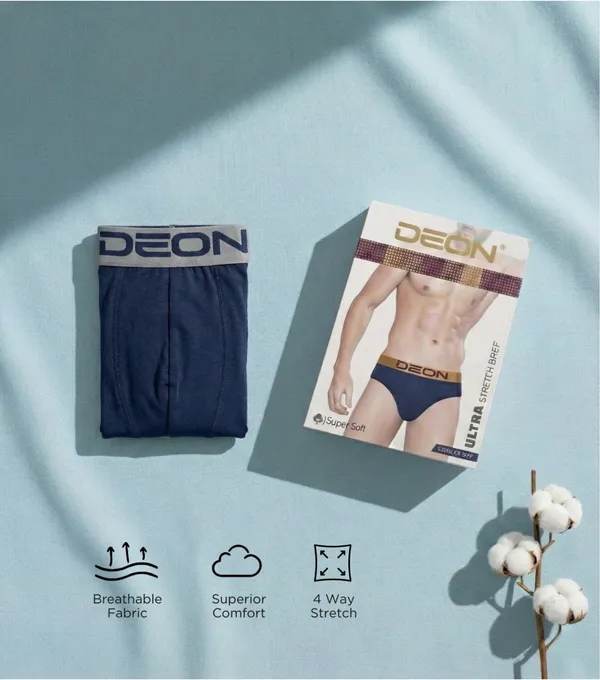 Cotton_Elastane_Plain_Brief_|_Ultra_Series_-_Super_Stretchable,_Metallic_Waistband_|_True_Navy