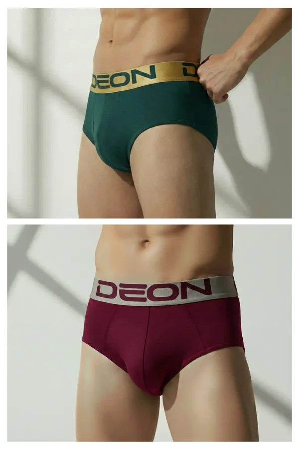 Cotton_Elastane_Plain_Brief_|_Ultra_Series_-_Super_Stretchable,_Metallic_Waistband_|_Pack_of_2_(Petrol_Green,_Crimson_Wine)