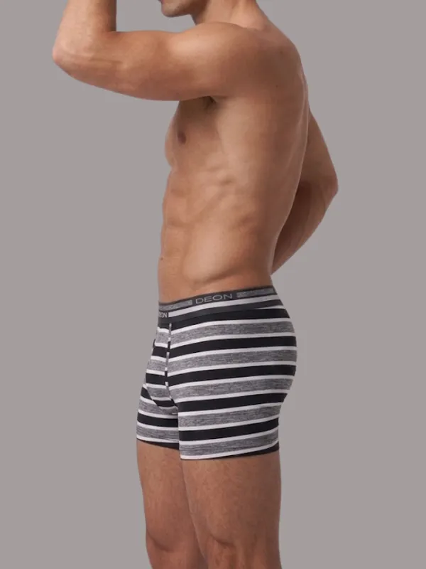 Cotton_Elastane_Striped_Trunk_|_Ultra_Series_-_Super_Stretchable,_Micro_Nylon_Waistband_|_Black-Melange